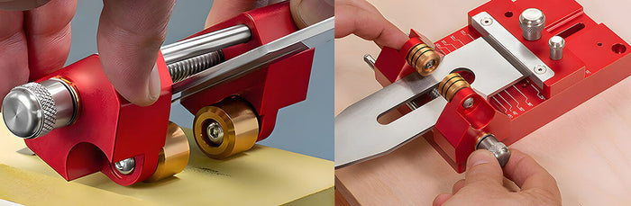 Woodworking Sharpening System for Chisel and Plane Honing Guide