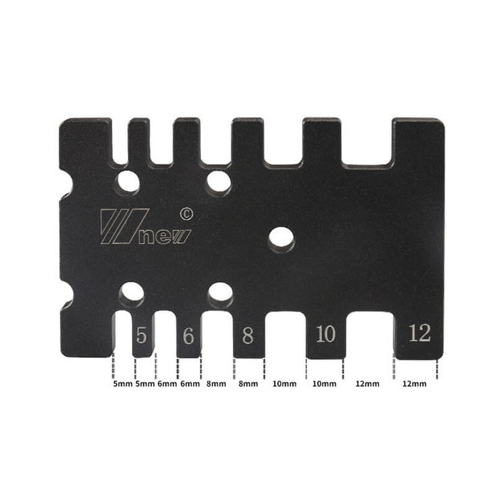 Levoite Router Bit Depth Gauge Card for Woodworking