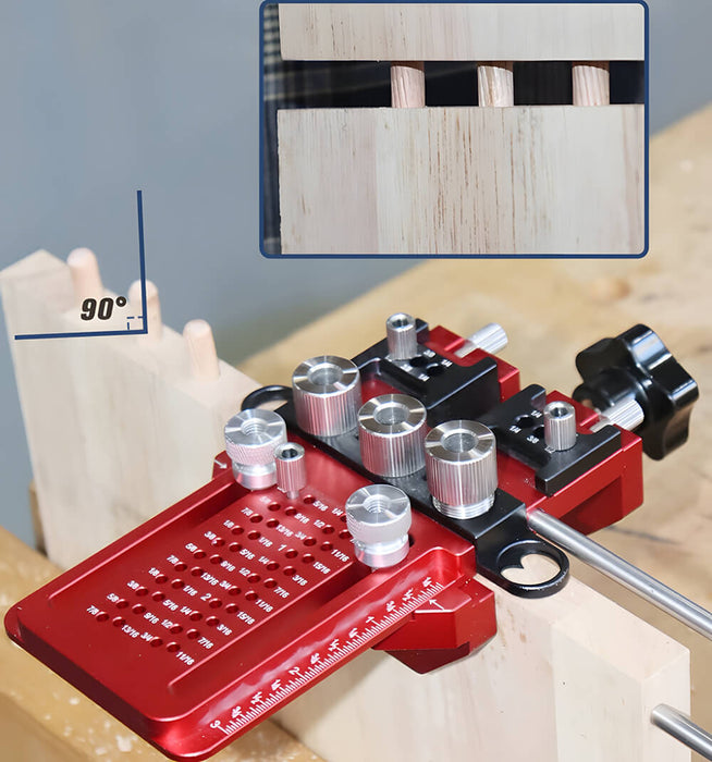 Levoite™ Doweling Jig Kit with Extension Rods