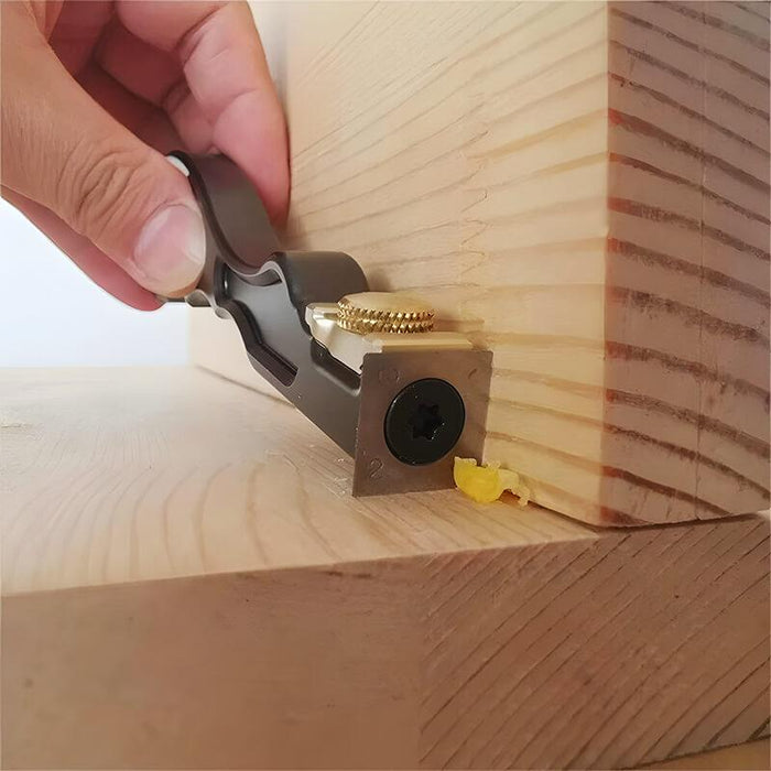 Levoite Wood Carbide Insert Scraper 2 in 1 Mini Wood Carbide Scraper Glue Scraper Remover