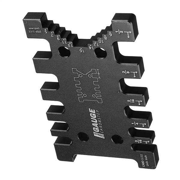 Levoite 2-in-1 Step Gauge and Router Depth Guide For Table Saws