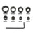 Levoite™ Drill Bit Stop Collars 8 PCS SET levoite