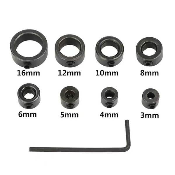 Levoite™ Drill Bit Stop Collars 8 PCS SET levoite