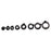 Levoite™ Drill Bit Stop Collars 8 PCS SET levoite