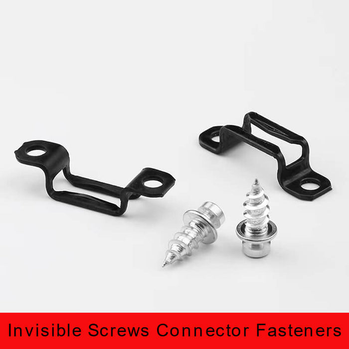 Levoite Invisible Screws Connector Fasteners Bracket with Snap-on Screw