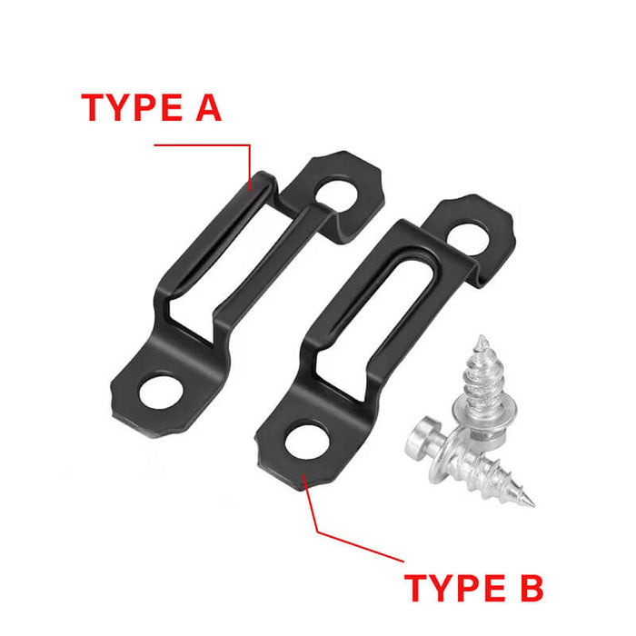 Levoite Invisible Screws Connector Fasteners Bracket with Snap-on Screw