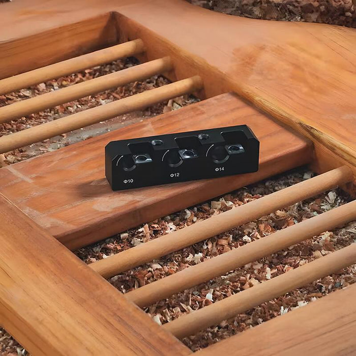 Levoite™ Dowel Maker Jig for Making Multi Size Wood Dowels