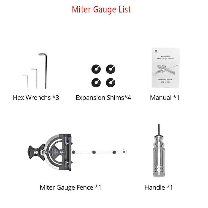 Levoite Precision Best Miter Gauge for Table Saw