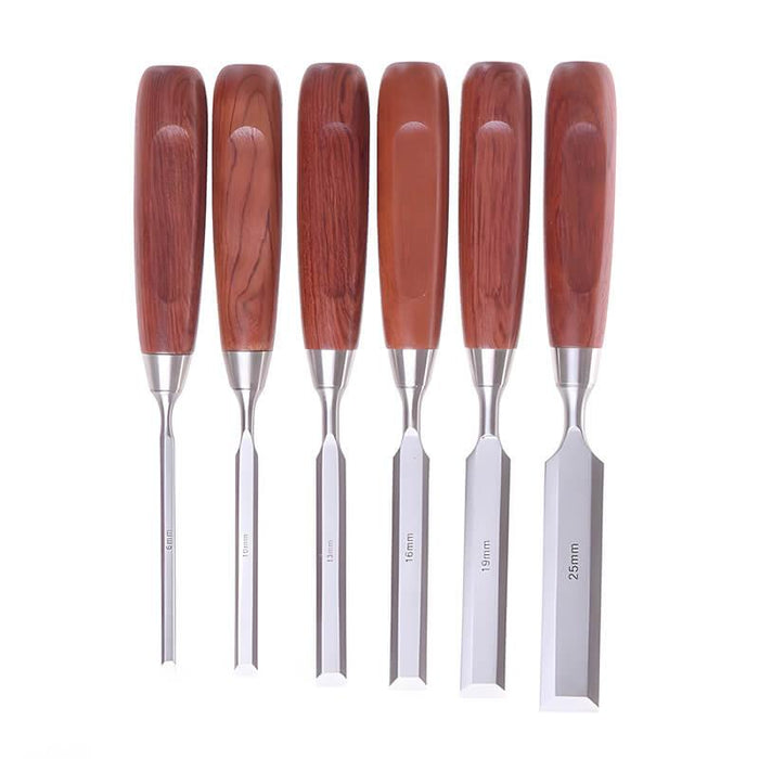 Luban Bench Chisel Set 6PC - The Best Quality Chisels for Woodworking