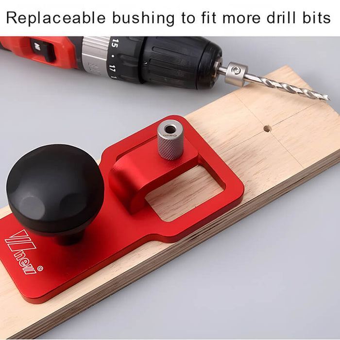 Levoite Precision Vertical Drill Guide Jig for Woodworking