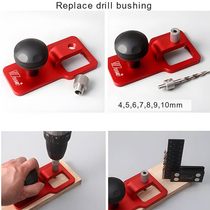 Levoite Precision Vertical Drill Guide Jig for Woodworking