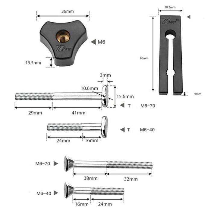 Universal Pressure Featherboard