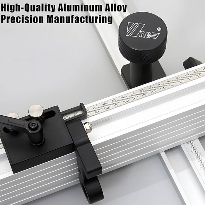Levoite Drill Press Fence with Dust Collection
