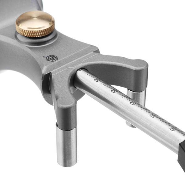 Levoite Woodworking Linear Arc Scriber Draw Circle Scriber Tool Parallel Line Drawing Scriber