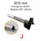 Levoite 35mm Forstner Bit for Cabinet Hinges