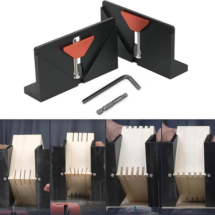 Right Angle Spline Jig with Wide Clamping Range Versatile Lightweight and Convenient for Varied Crafting and DIY Projects