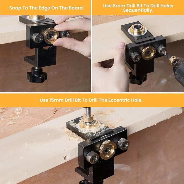 Levoite™ Doweling Jig Cam Lock Jig Cam and Dowel Jig
