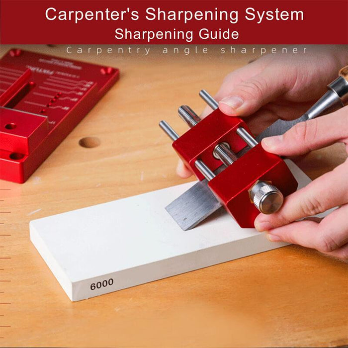 Carpenter sharpening tool sharpening system for Woodworking
