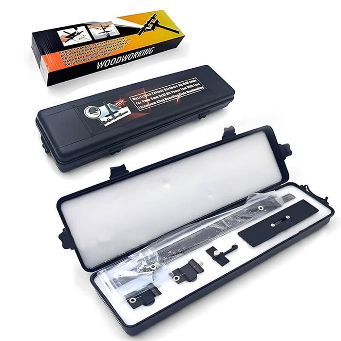 Levoite™ Pro Cabinet Hardware Jig Adjustable Drill Guide