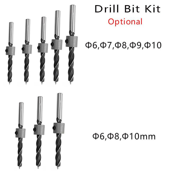 Levoite™ Vertical Self-Centering Doweling Jig Drill Guide with Bushing