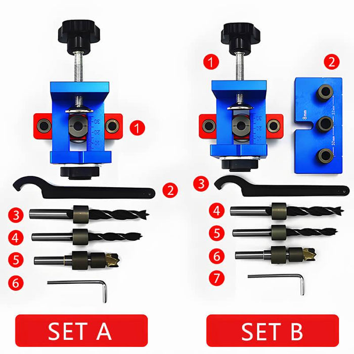 Levoite™ Doweling Jig Cam Lock Jig Cam and Dowel Jig