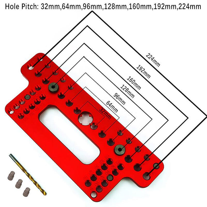 Levoite Cabinet Hardware Template Jig for Handle and Knob Installation