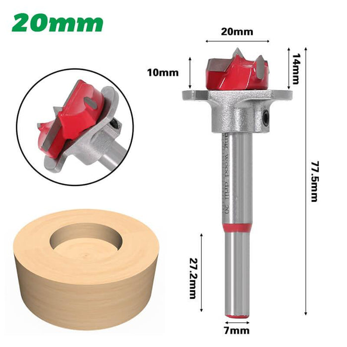 Levoite™ Forstner Drill Bit Set for Cabinet Hinges