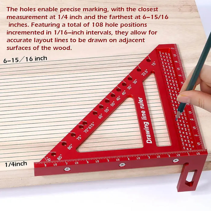 Levoite™ 3D Multi-Marking Square for Woodworking