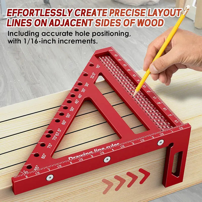 Levoite™ 3D Multi-Marking Square for Woodworking