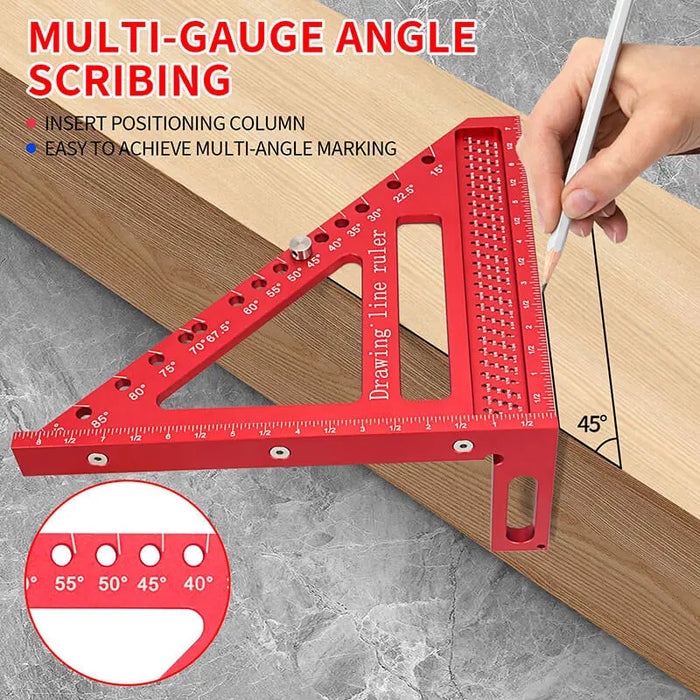 Levoite™ 3D Multi-Marking Square for Woodworking