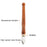 Levoite™ Premium Spear Point Marking Knife