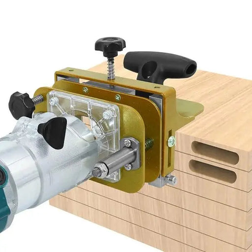 Levoite Router Mortising Jig Plunge Router Slotting Bracket Invisible Fasteners Punch Locator