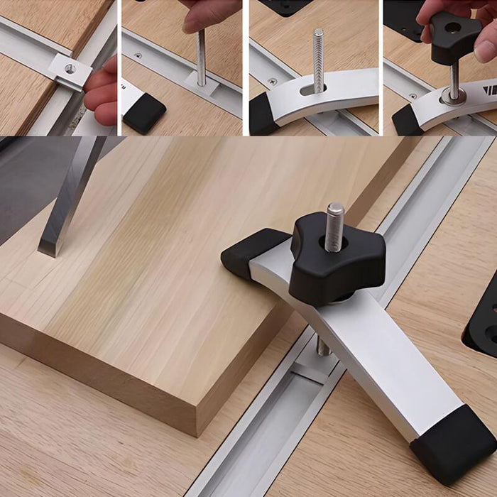 Levoite T-Track Hold Down Clamp for Woodworking