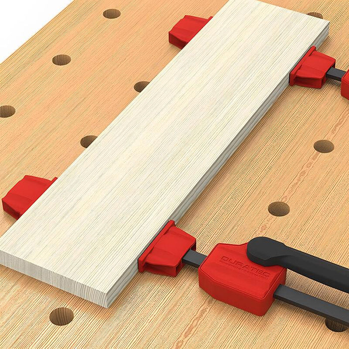 Levoite Woodworking Adjustable Desktop Bar Clamp Bench Dog Clamp Workbench Accessories