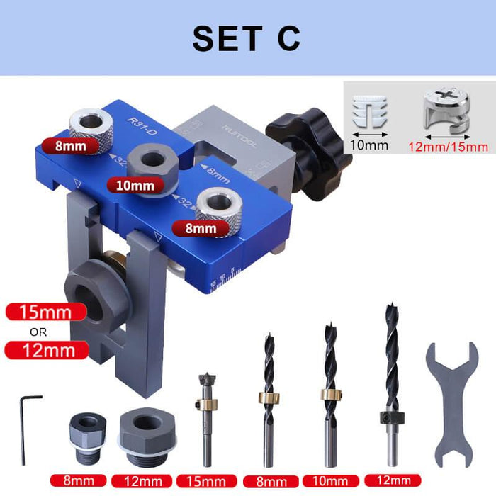 Levoite™ Cam and Dowel Jig Kit System
