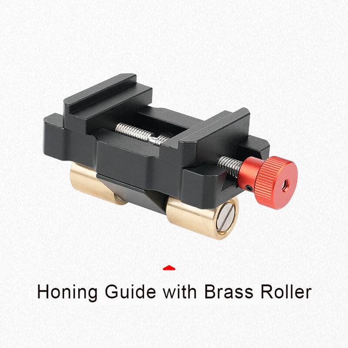 Levoite™ Honing Guide Sharpening Jig Guide with Brass Roller