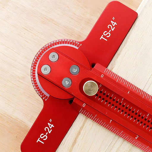 Levoite™ Woodworking Adjustable T-Square Ruler 24 inch