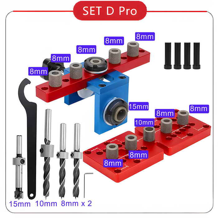 Levoite™ Doweling Jig Kit System Cam and Dowel Jig