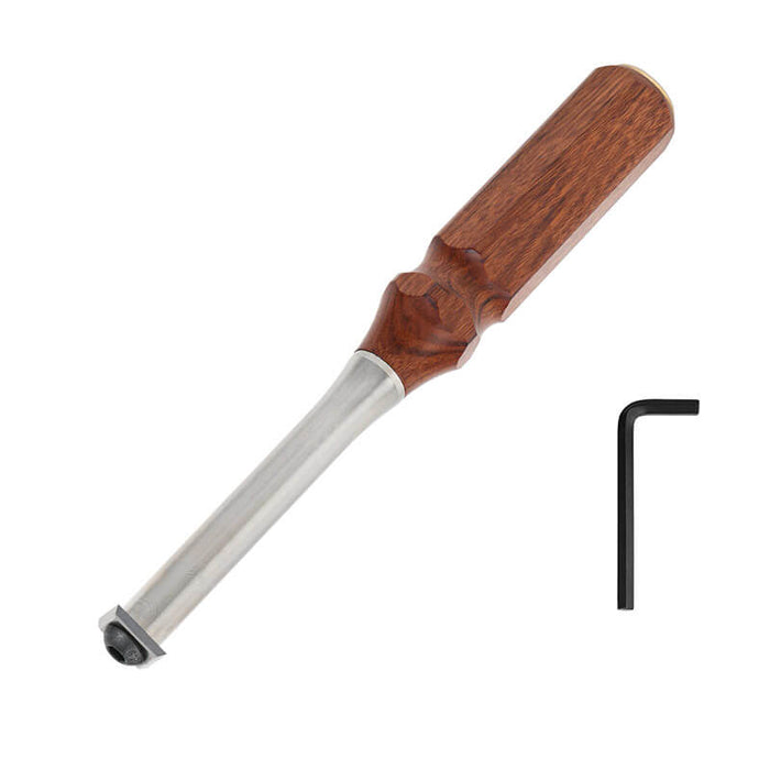 Levoite™ Mini Carbide Scraper with Wooden Handle