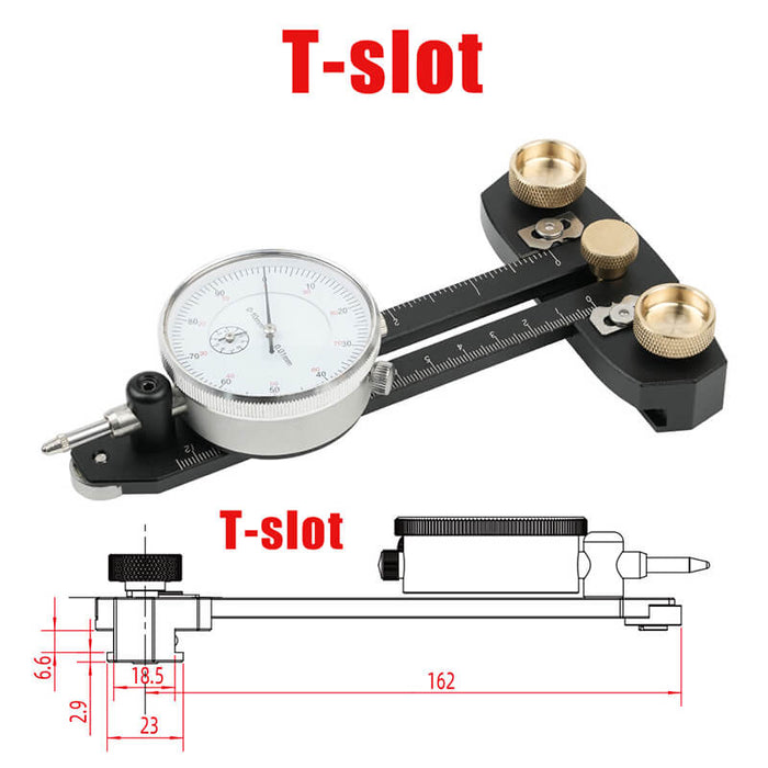 Levoite™ Digital Table Saw Gauge & Thin Rip Guide