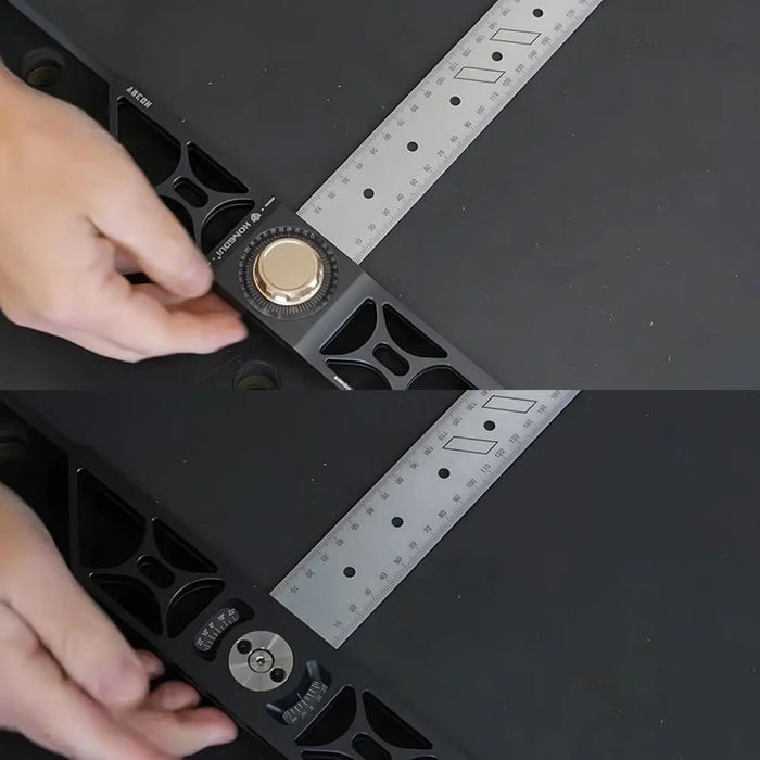 Woodworking Adjustable T-Square Layout and Marking Tool
