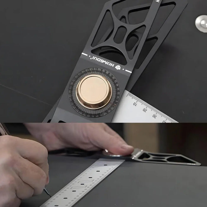 Woodworking Adjustable T-Square Layout and Marking Tool