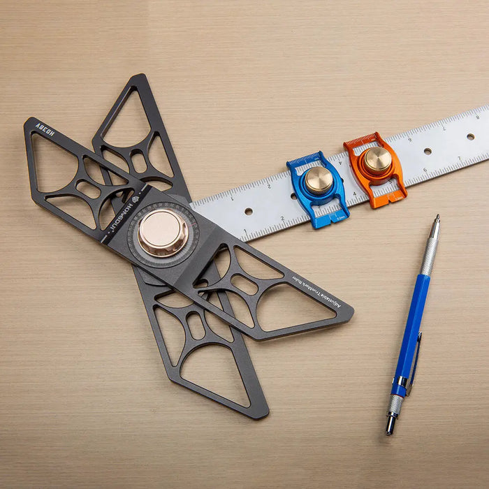 Woodworking Adjustable T-Square Layout and Marking Tool