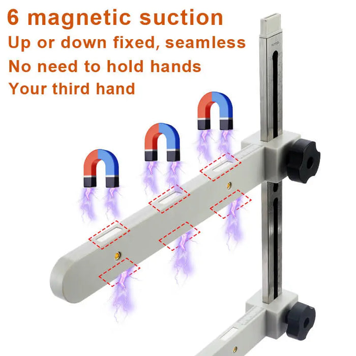 Universal Drawer Slide Jig with Toggle Clamp & Magnetic Arm