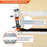Universal Drawer Slide Jig with Toggle Clamp & Magnetic Arm