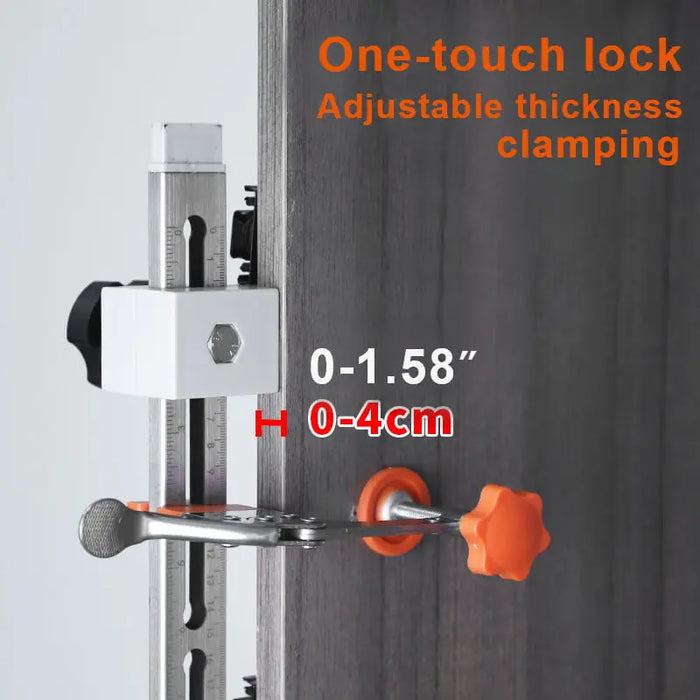 Universal Drawer Slide Jig with Toggle Clamp & Magnetic Arm