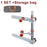 Universal Drawer Slide Jig with Toggle Clamp & Magnetic Arm