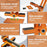 Cabinet Door Mounting Jig Installation Positioner Tools