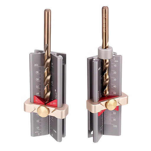 Levoite Multi Drill Depth Gauge Drill Stop Drill Point Angle Gauge  RouterTable Height Gauge for Woodworking