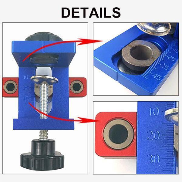 Levoite™ Precision Doweling Jig Cam Lock Jig Cam and Dowel Jig